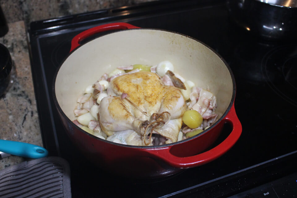 Mastering the Art of French Cooking Roasted Chicken