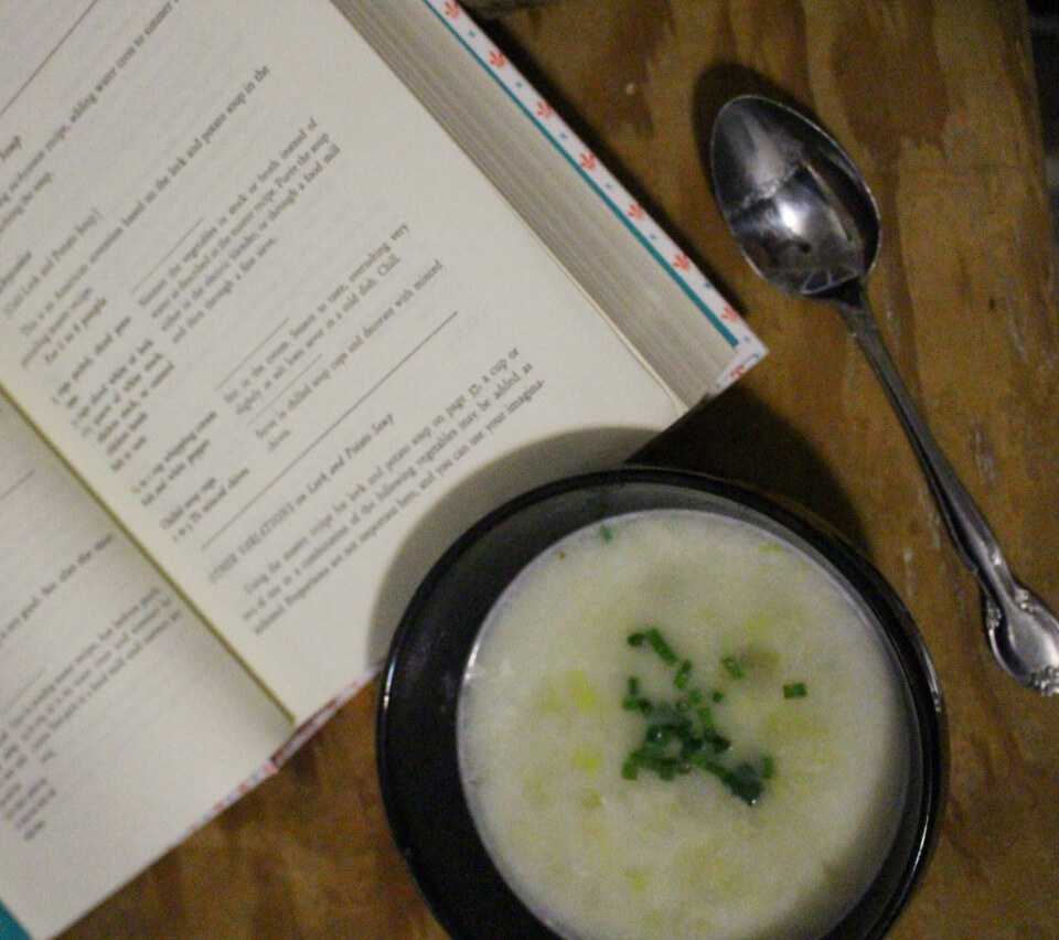 Julia Child Leek or Onion and Potato Soup Mastering the Art of French Cooking