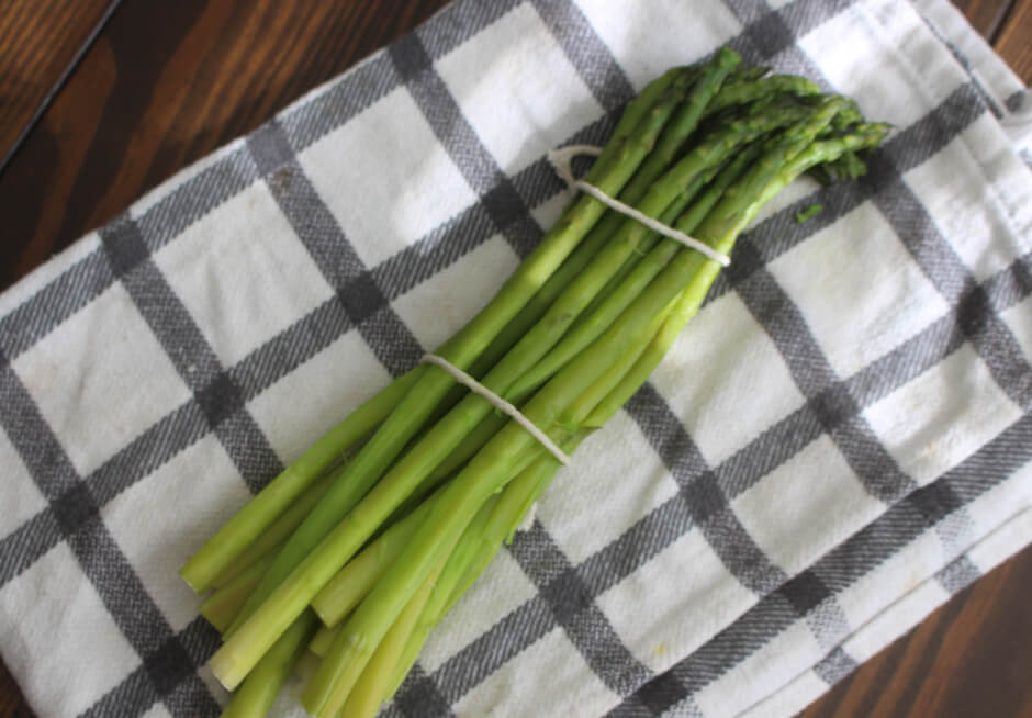 Julia Child Boiled Asparagus