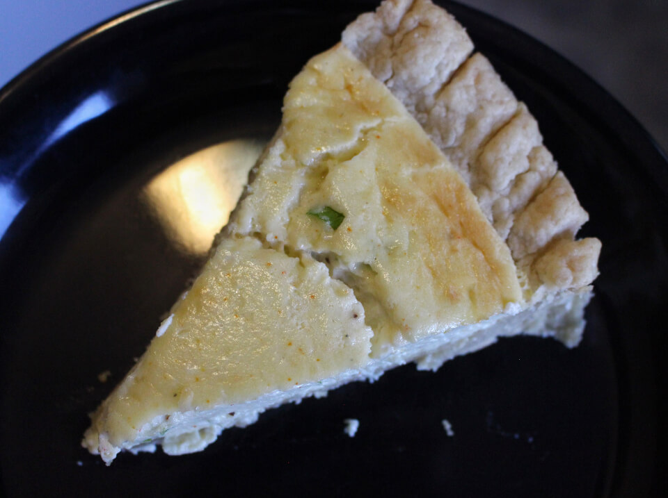 Julia Child's Roquefort Cheese Quiche
