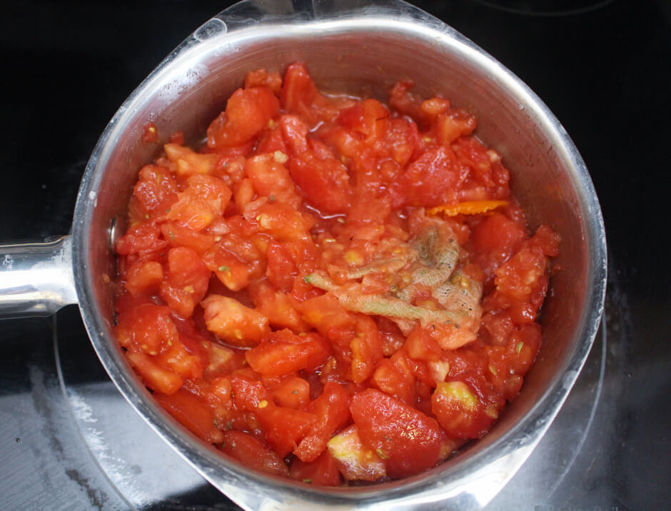 Julia Child Fresh Tomato Puree with Garlic and Herbs