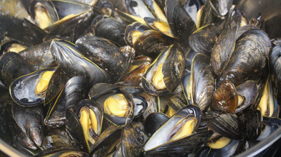 Mussels Julia Child